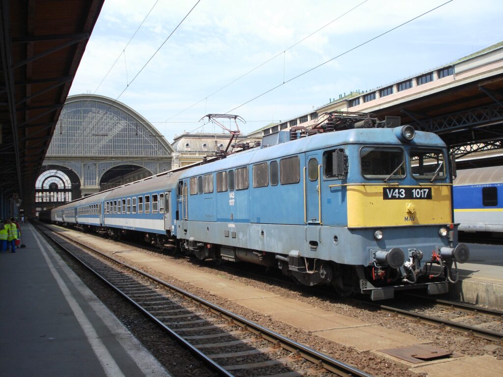 Budapest has two train stations: Keleti and Nyugati