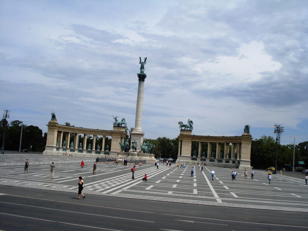 Identified as the Champs Elysees of Budapest, Heroes Square is the most beautiful square in Budapest
