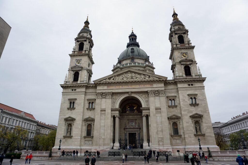 Built in 1905 in neo-classical style, St. Stephen’s Basilica was named in honor of Hungary’s first king.