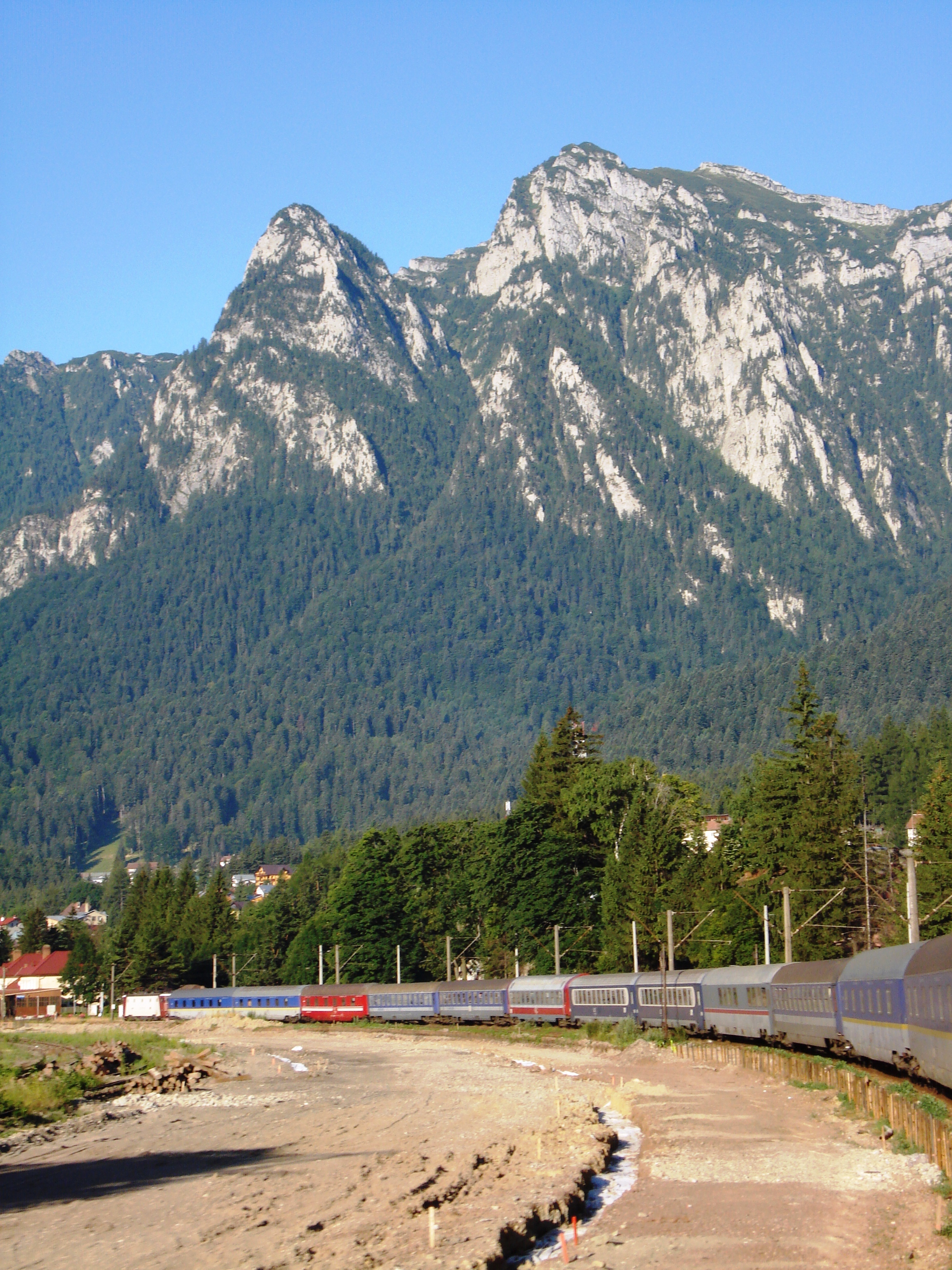Rail travel is the most scenic way to get across Romania