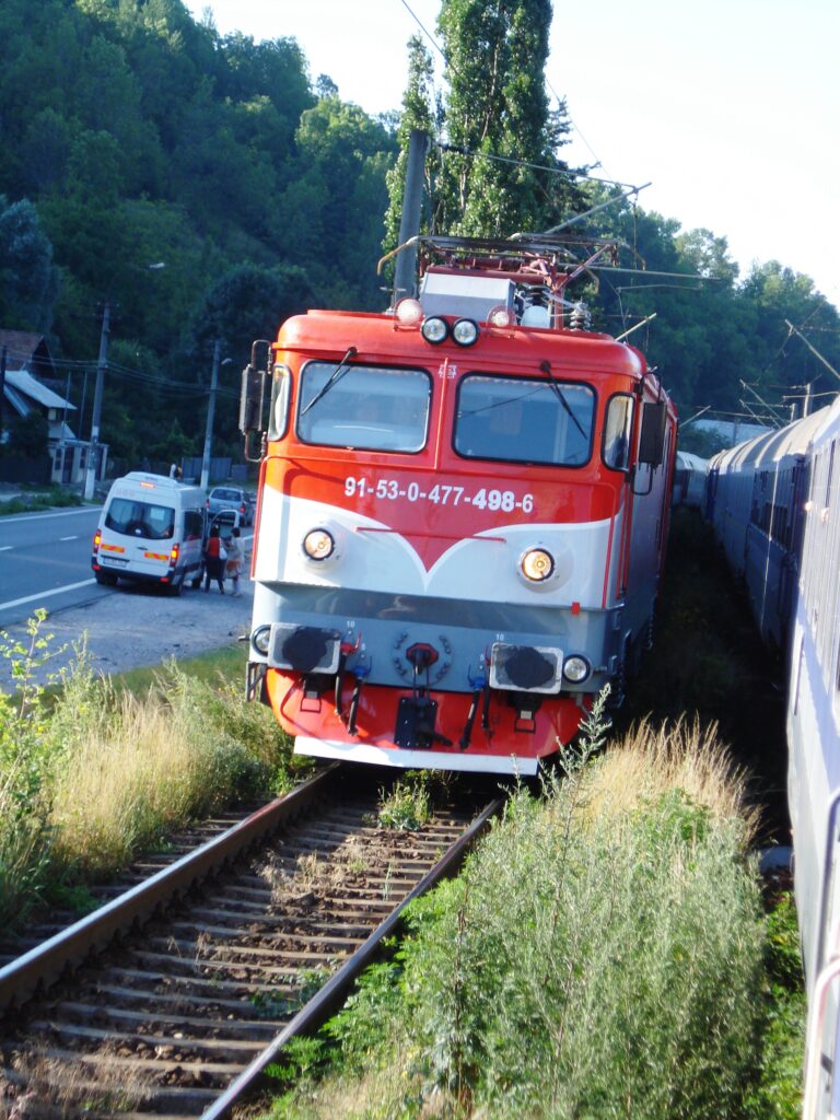  Travel by train is very popular in Romania