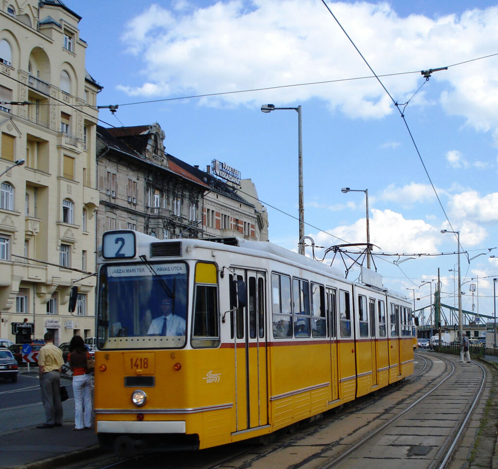 Public transit buses, streetcars and subways in Hungarian cities are fairly inexpensive